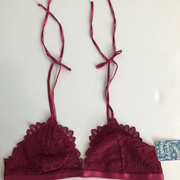 NEW! FP INTIMATELY pink mila bralette - Picture 3 of 5